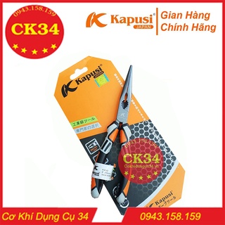 Kìm mỏ nhọn 8 Icnh KAPUSI JAPAN CAO CẤP