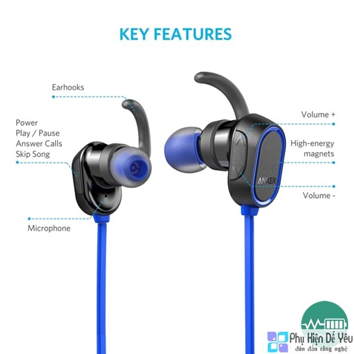 Tai nghe Bluetooth Anker SoundBuds Sport