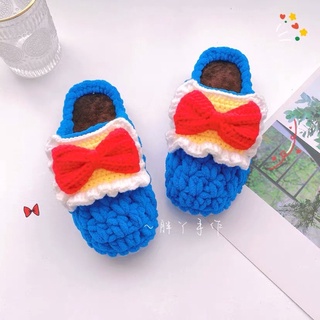 Đế dép móc len handmade