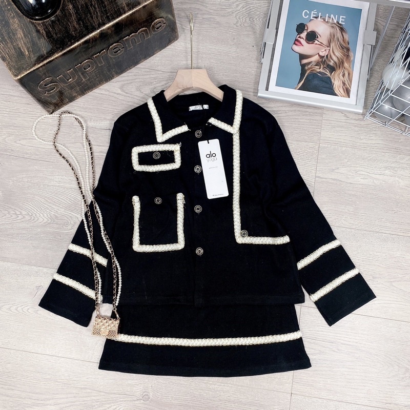 SÉT LEN TĂM CHẠY VIỀN MIX CHÂN VÁY