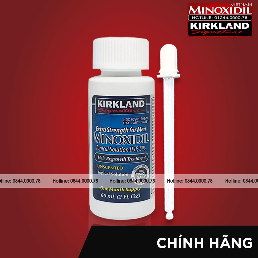 Thuốc mọc râu tóc Minoxidil Chính hãng
