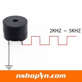 [HCM]  Còi buzz 5V chủ động / thụ động [ĐIỆN TỬ]
