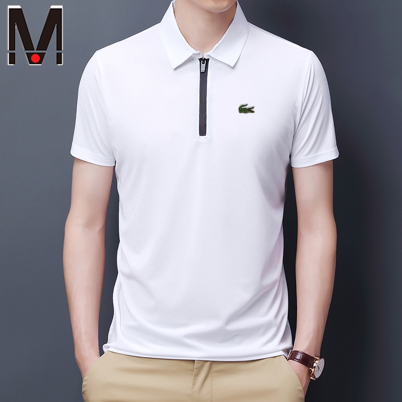 New Ariival Men Fashion Polo T-shirt Short Sleeve Casual Business Shirts T-shirts Cotton Clothing Polo Summer Shirt