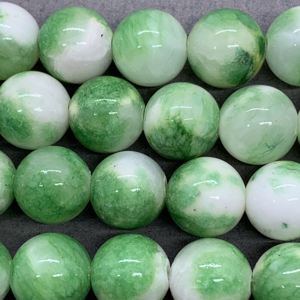 Chuỗi Hạt Đá Ngọc Bích Tròn Tự Nhiên 6-12mm
