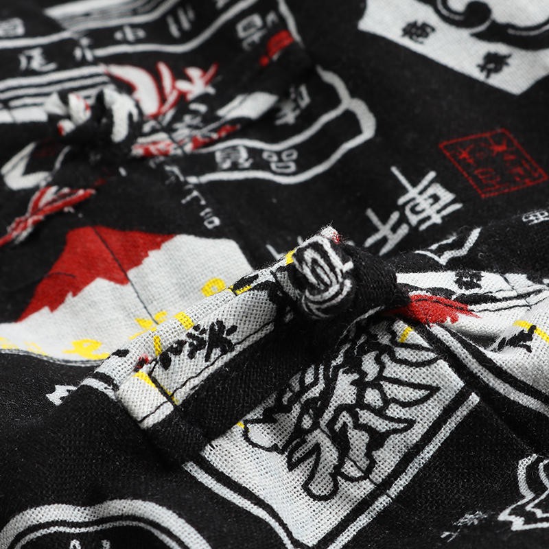 Áo sơ mi nam ngắn tay vải lụa thiết kế hoạ tiết Taiwan - ZUMAN - ASM46 | BigBuy360 - bigbuy360.vn