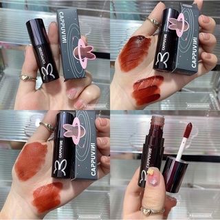 Son lì thỏ đen,thỏ hồng Cappuvini màu 10 son tint bóng