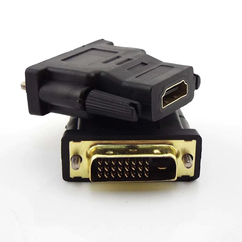 Jack Chuyển DVI 24+1 Sang HDMI (DVI Đực, HDMI Cái)