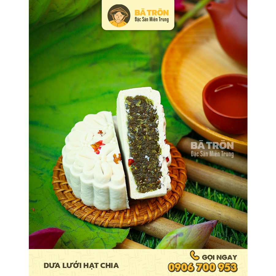 Hộp Quà Bánh Trung Thu Cao Cấp_Hộp Thiếu Nữ Thưởng Nguyệt_Bánh Trung Thu Healthy ít ngọt, ăn kiêng, giàu dinh dưỡng