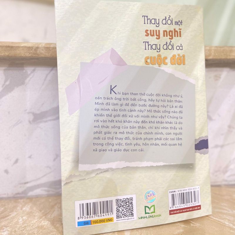 Sách - Thay Đổi Một Suy Nghĩ Thay Đổi cả Cuộc Đời