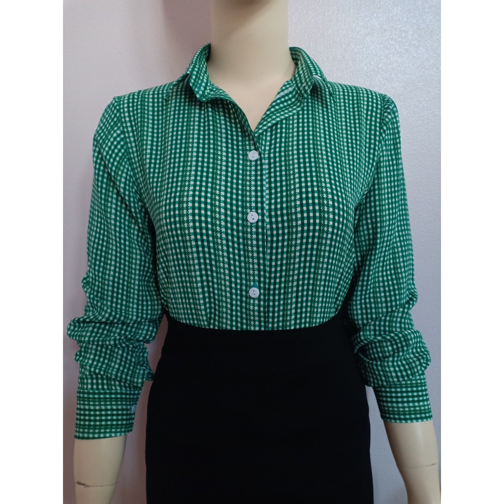 Áo sơ mi nữ lụa ( ảnh thật)