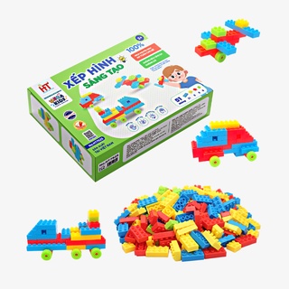 Đồ chơi xếp hình sáng tạo phát triển tư duy HT7525