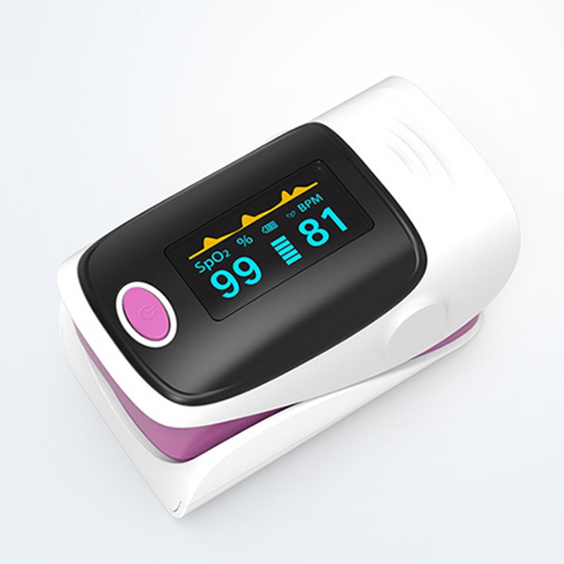 btsg Finger clip pulse oximeter measuring heart rate monitoring sleep oxygen saturation detector