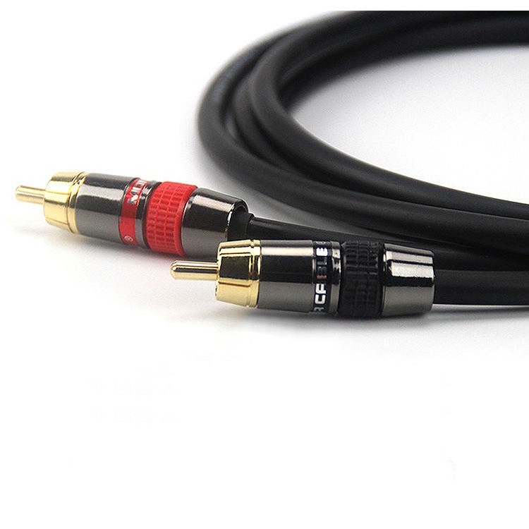 Bộ 02 Dây Tín Hiệu Audio RCA Chống Nhiễu Monster Standard 100 - Hàng Chính Hãng