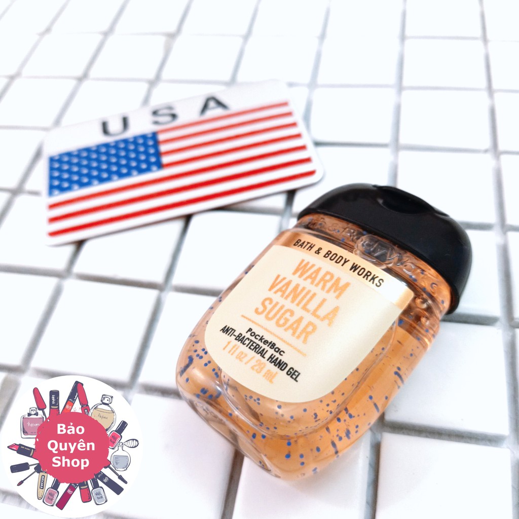 Gel rửa tay khô mini Bath & Body Works - Warm Vanilla Sugar 29mL | BigBuy360 - bigbuy360.vn