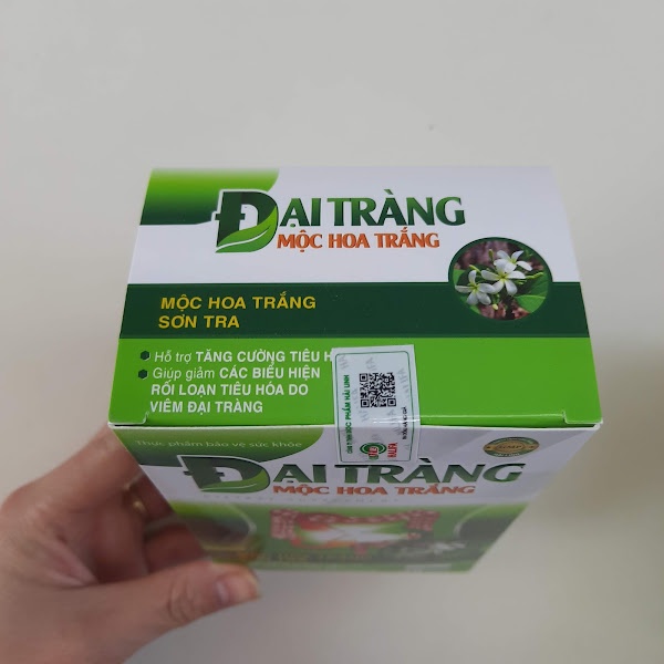 Viên uống ĐẠI TRÀNG HOA MỘC TRẮNG _ Dành cho người bị viêm đại tràng, đại tràng co thắt - Hộp 30 viên