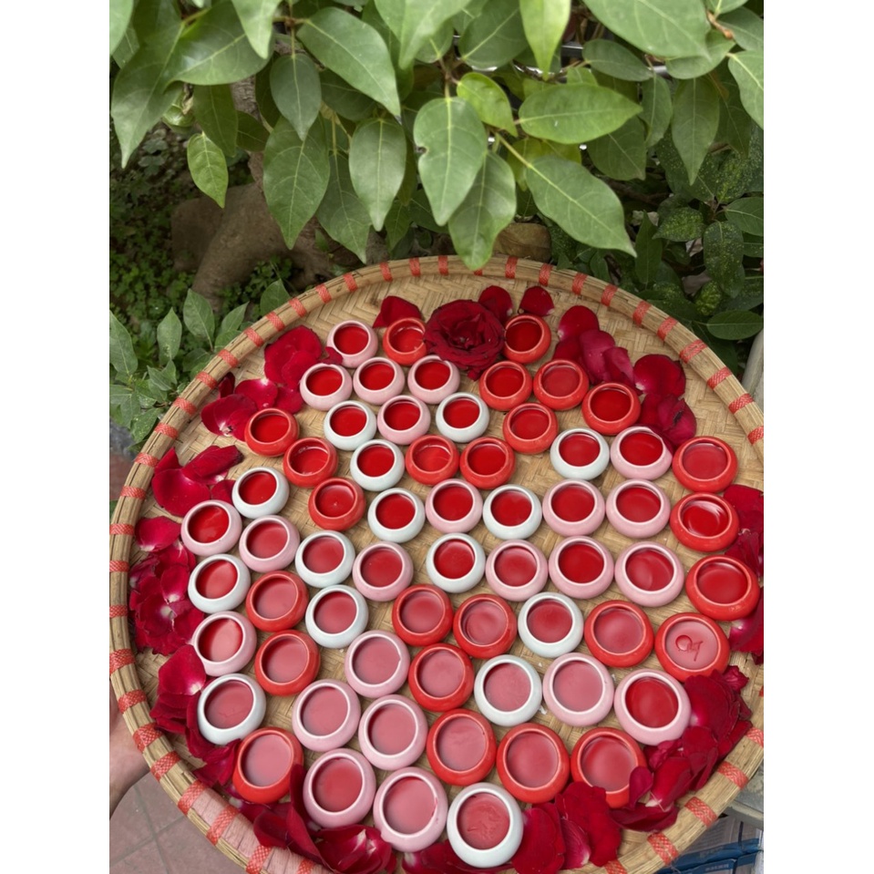 Son hoa hồng siêu lỳ, dưỡng mềm môi, an toàn cho mẹ bầu