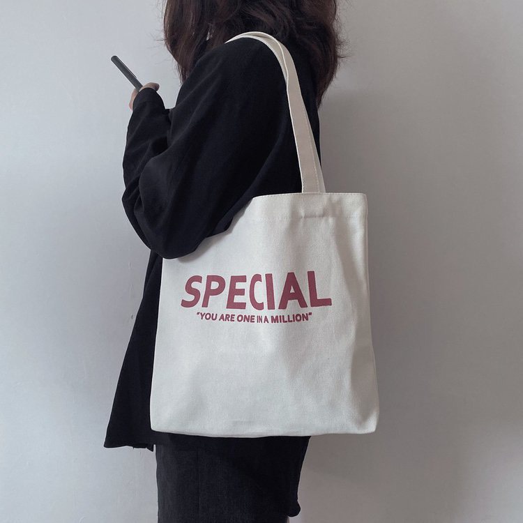 Túi Tote túi Vải canvas Special đẹp đi học có khóa miệng đi chơi phong cách ulzzang