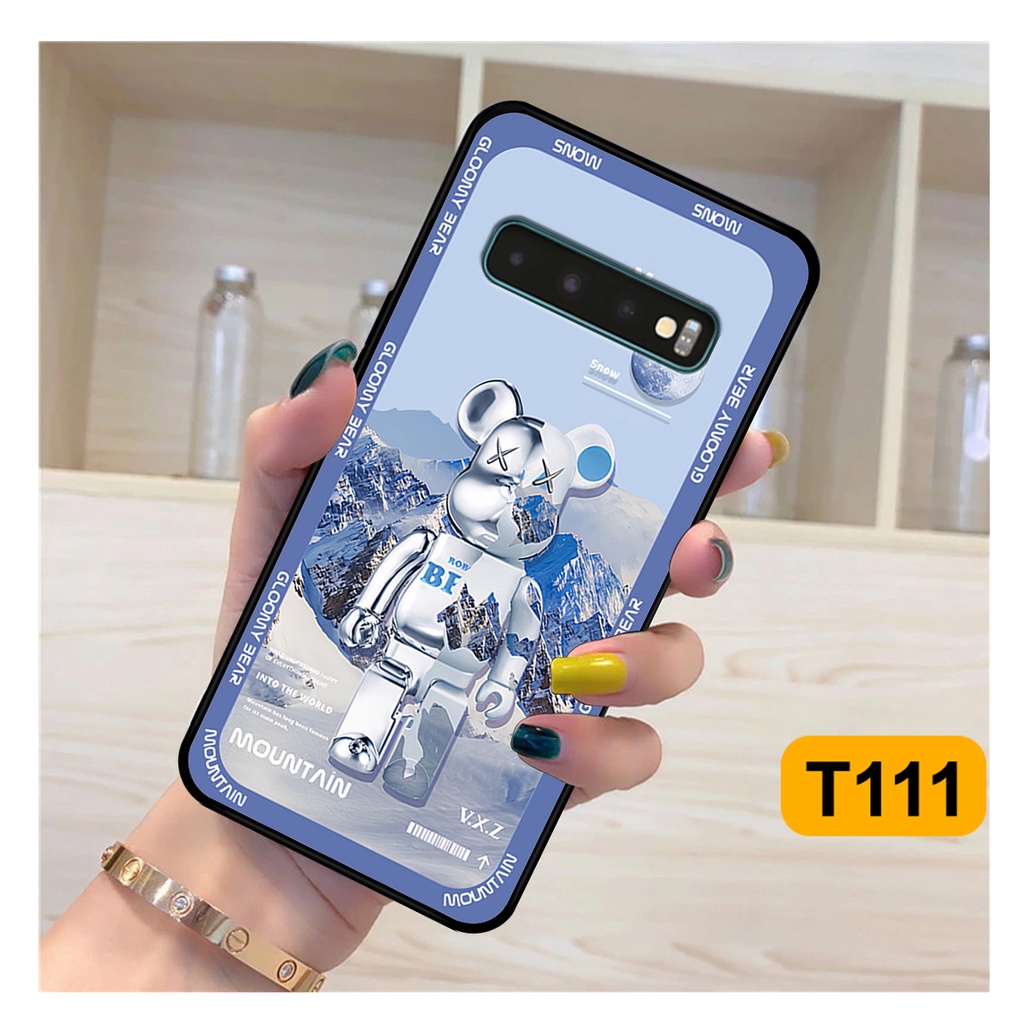 Ốp Samsung S10 - S10 Plus - S10 5G in hình bearbrick, moutain nasa cá tính.ốp lưng chống sốc, bền đẹp