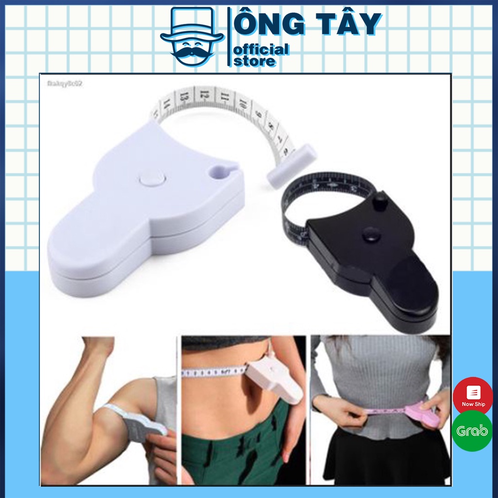 Thước dây đo cơ thể, đo vòng eo ,vòng ngực ,thước đo thể hình chuyên dụng