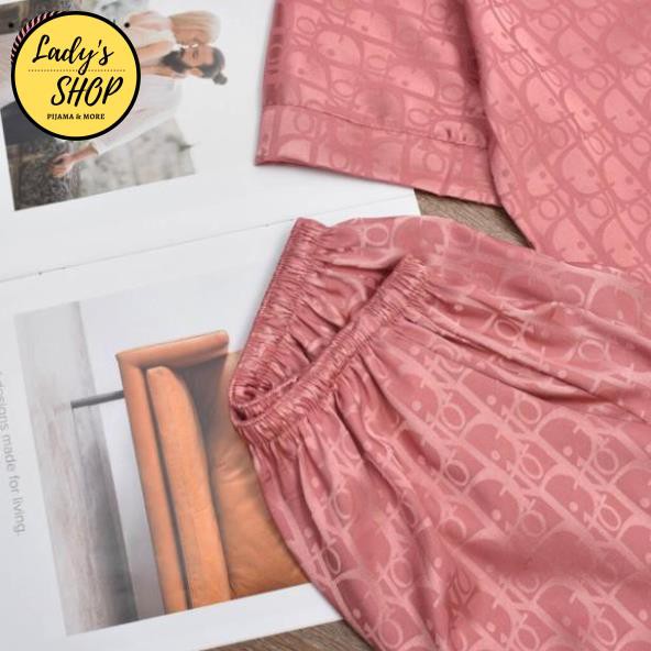 Đồ Bộ Pijama - Bộ lụa gấm cộc-đùi cao cấp [hàng chuẩn kèm Video+ảnh thật] [HÀNG CHUẨN ĐẸP] | BigBuy360 - bigbuy360.vn