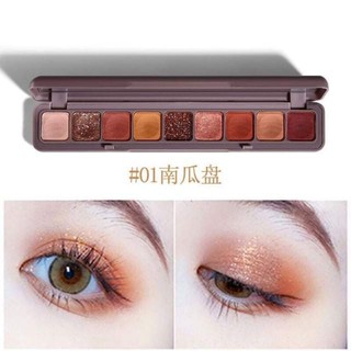 Phấn mắt Dikalu 9 ô tông màu