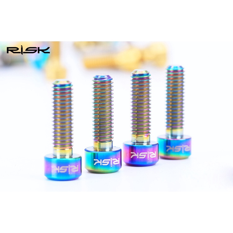 Bộ 6 Ốc Vít M5*16mm Bằng Titan Cho Trục Xe Đạp