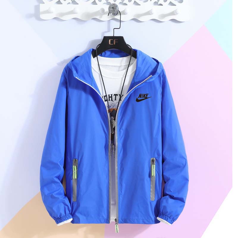 Áo khoác chống nắng có mũ trùm đầu size s-7xl phong cách thời trang mùa hè cho nam và nữ