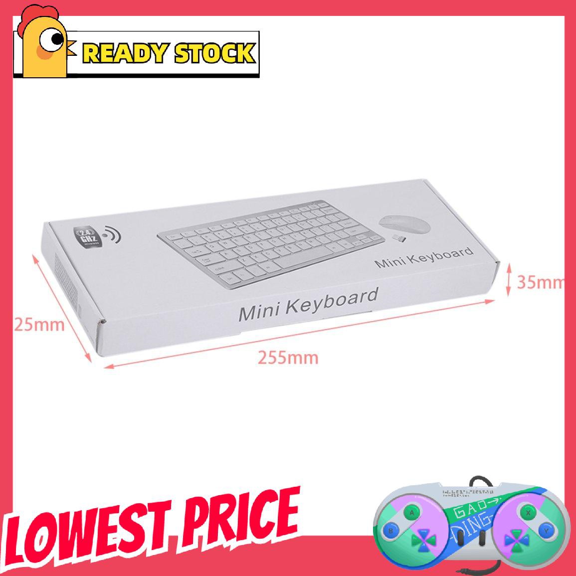 Bộ Bàn Phím Và Chuột Không Dây 2.4g Cho Laptop / Pc | BigBuy360 - bigbuy360.vn