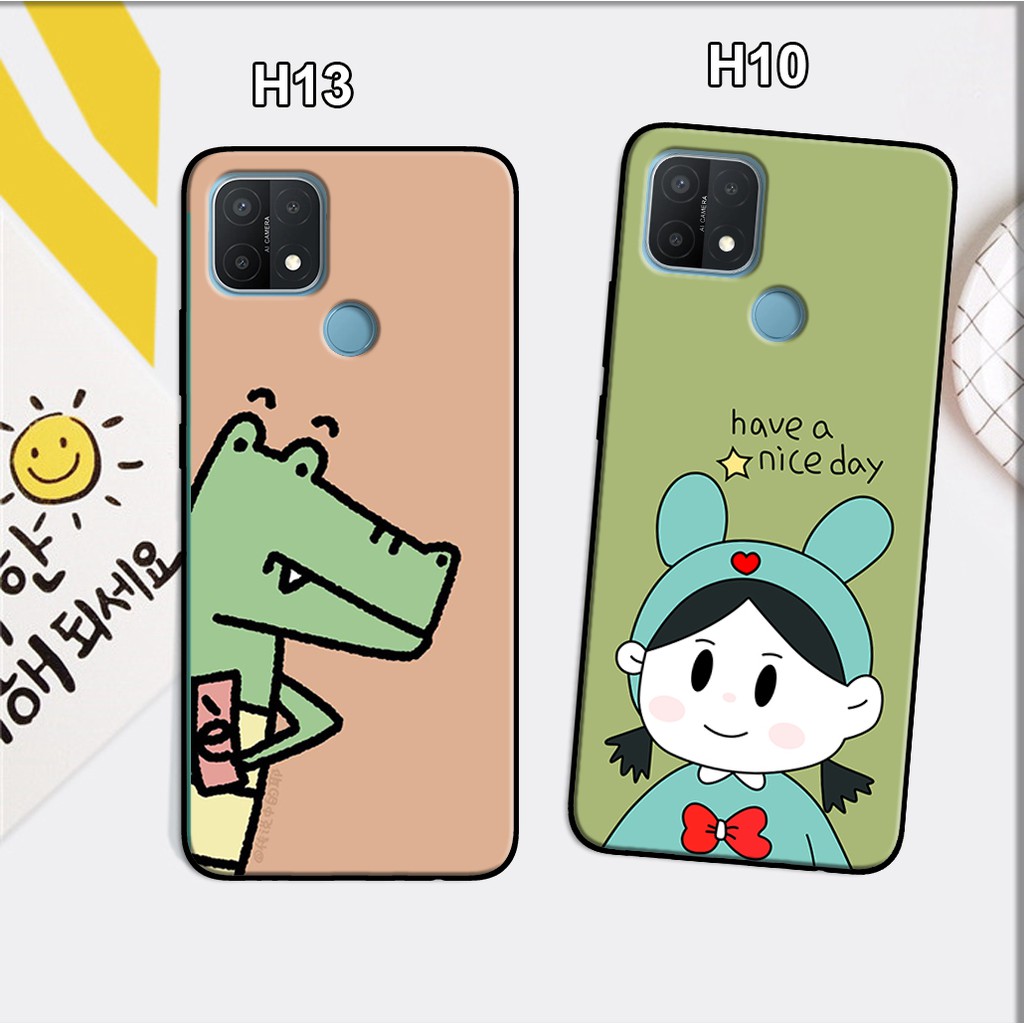 Ốp lưng Oppo A15 in hình siêu cute - dê thương - rẻ - bền