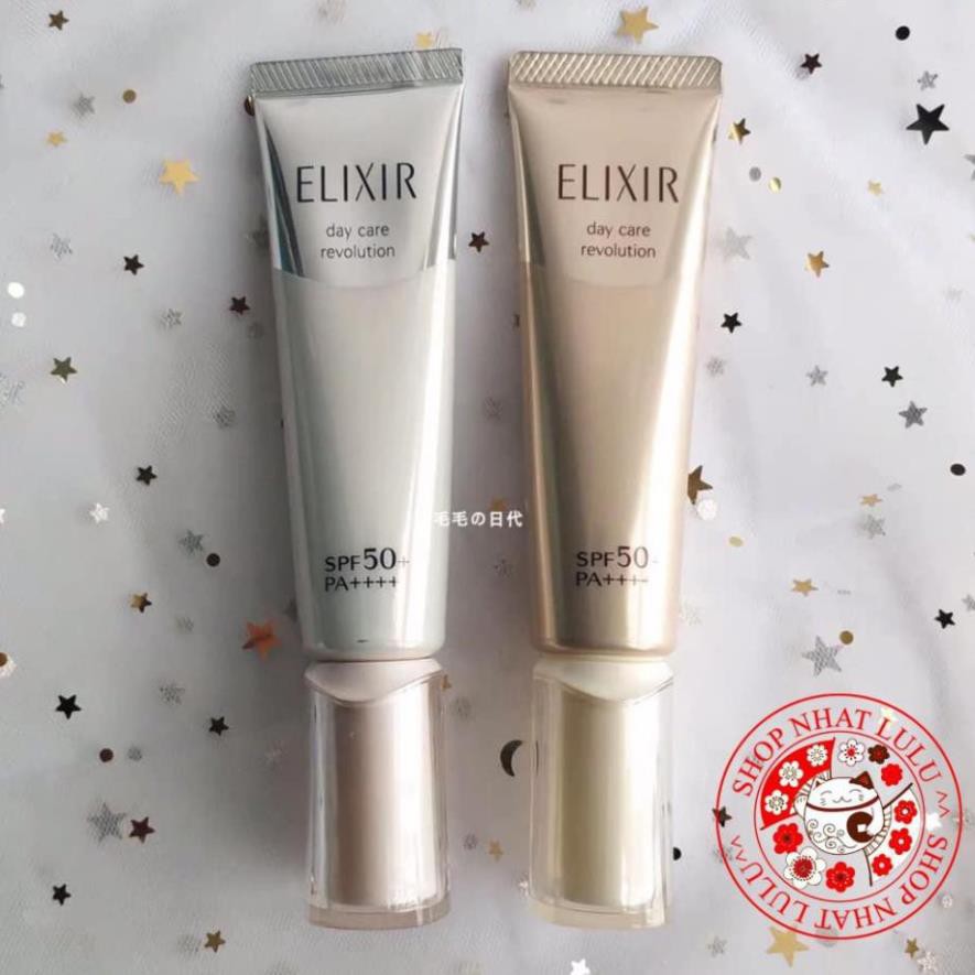 Kem dưỡng ngày chống nắng Shiseido Elixir White Day Care Revolution SPF 30/50 PA +++ 35ml