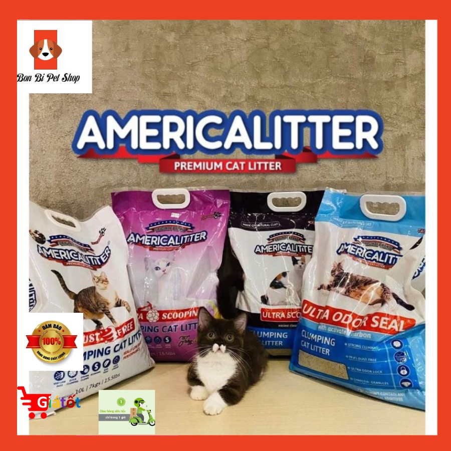 CÁT VỆ SINH MỸ AMERICA LITTER
