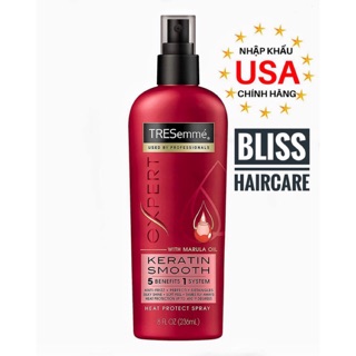 Xịt cách nhiệt bảo vệ tóc khỏi nhiệt Tresemme Keratin