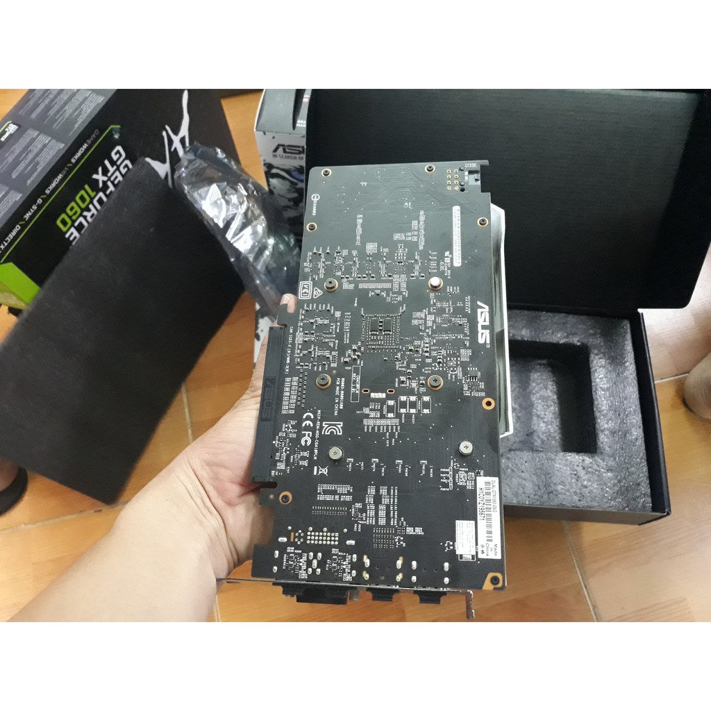 ASUS 1060 6G DUAL VGA PUBG