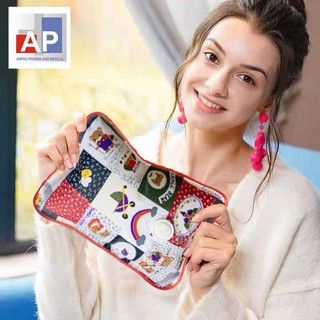 Túi chườm đa năng Thiên Thanh 24 cm * 32 cm cắm điện sưởi ấm giảm đau bụng kinh .