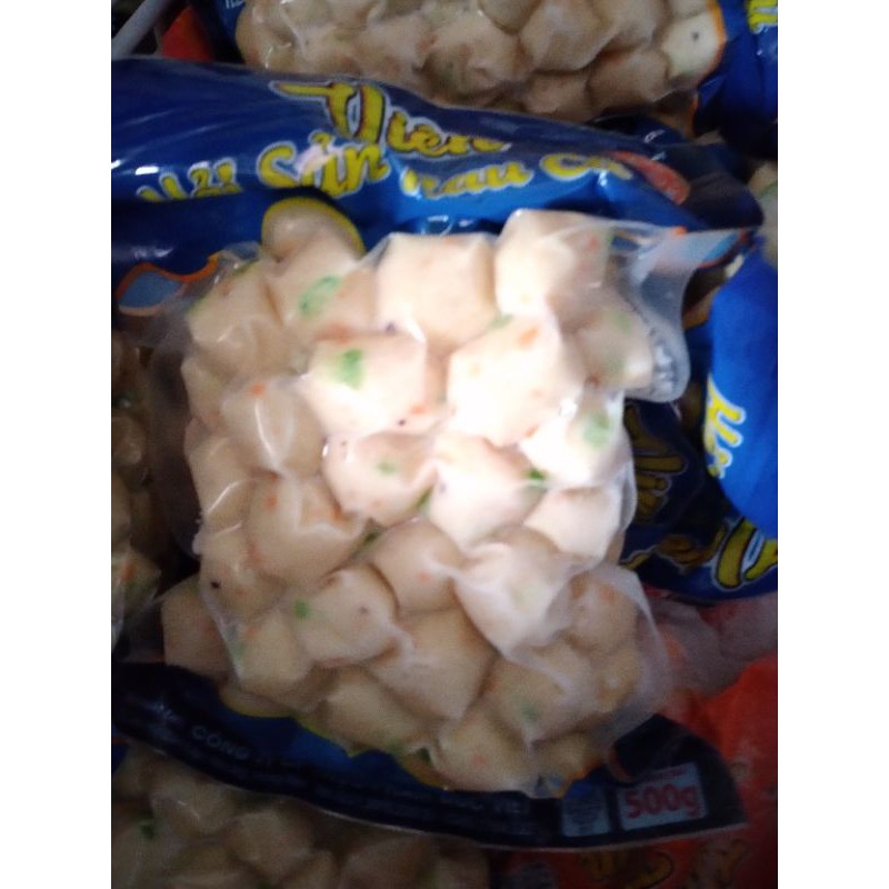 Xúc xích rau củ hải sản Hồng Hà 500g