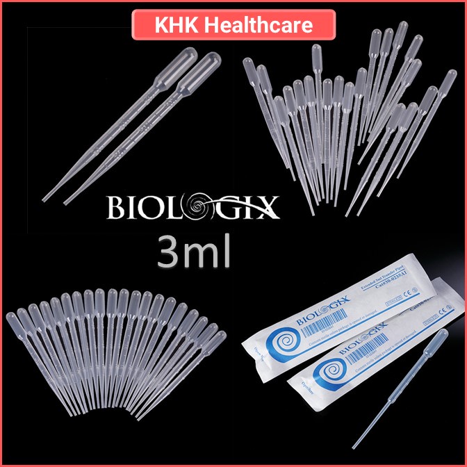 Pipet 3ml Biologix Mỹ ống bơm, hút sữa