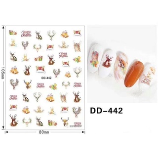 sticker dán NOEL trang trí móng tay chân
