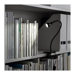 Đèn kẹp bàn đọc sách JANSJÖ IKEA Đen
