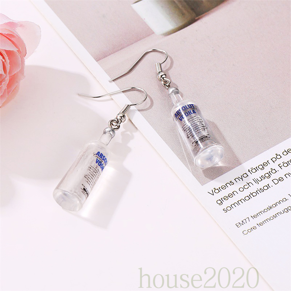 Đôi bông tai nhựa chống gỉ kiểu dáng thời trang 2020 cho nữ