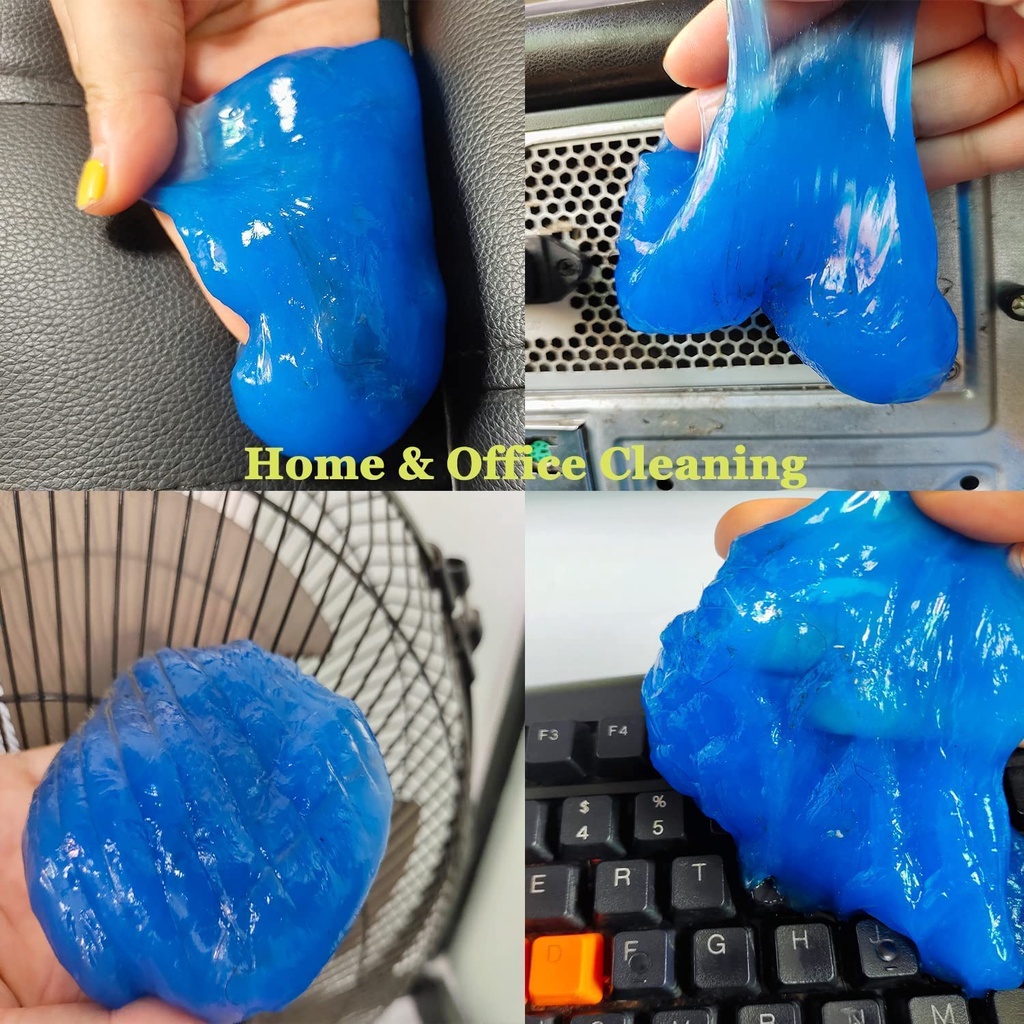 Gel làm sạch vệ sinh ô tô, bàn phím, điện thoại, bụi bẩn, laptop trọng lượng,Gel vệ sinh bàn phím - slime vệ sinh bàn phím - gel vệ sinh lap top, oto - silicon hút bụi