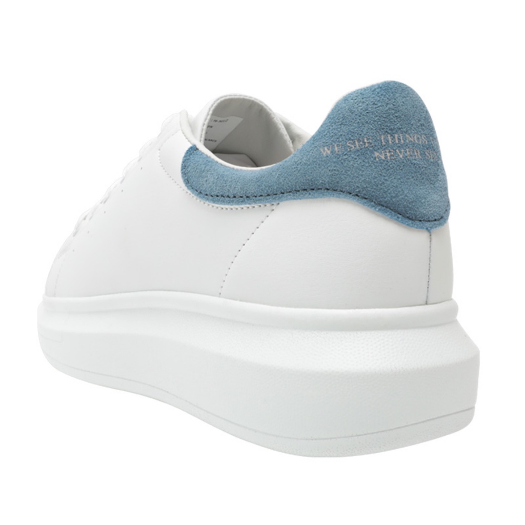 Giày DOMBA HIGH POINT SP Gót  Nhung  Xanh H-9012 (WHITE/BLUE SP) Nam Nữ  - Phối Đồ Đa Dạng (Váy, Crotop, Quần Jean,…)