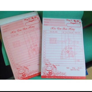 Sỉ sổ ghi hoá đơn siêu kute