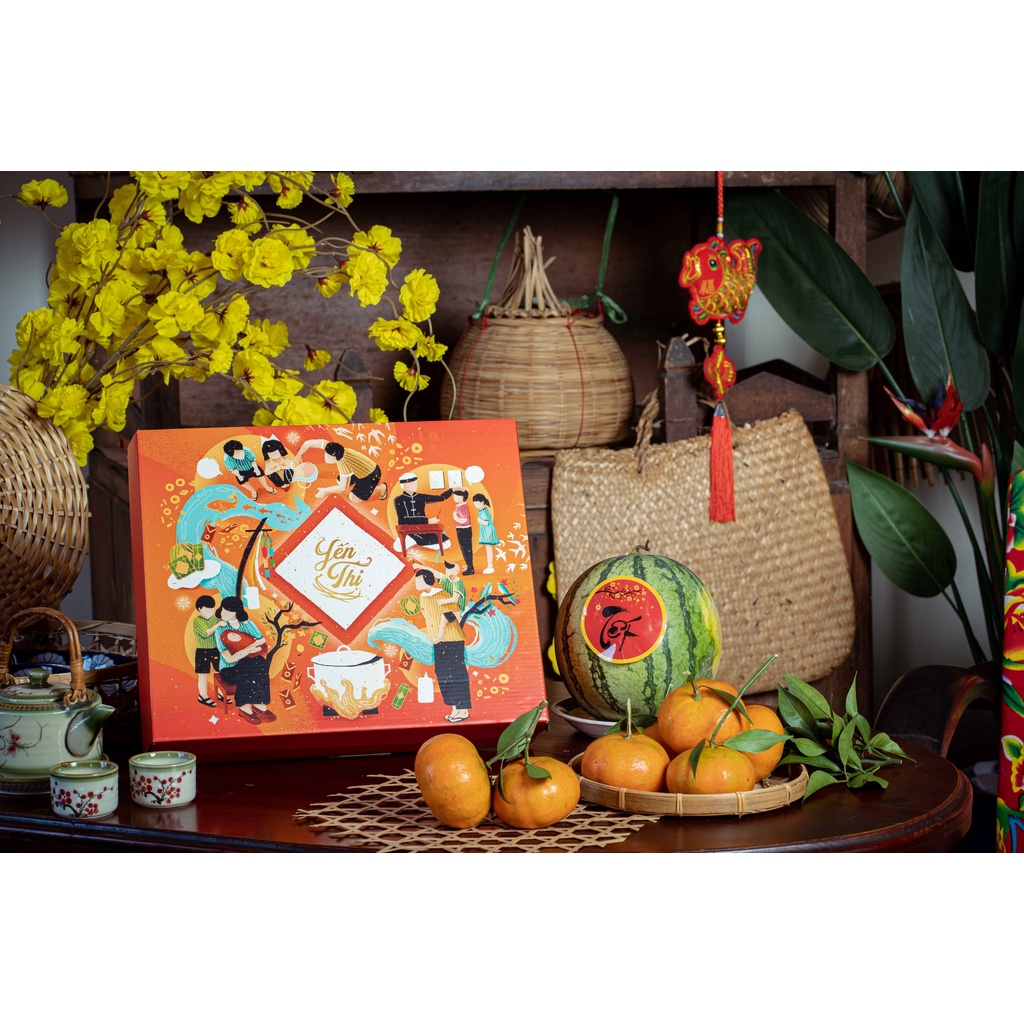 [Hộp quà Tết] [Gói yến 30] - Yến Thị - 30% Yến sào | BigBuy360 - bigbuy360.vn