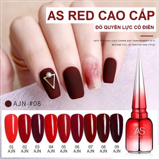 Sơn Gel AS Cao Cấp - Hàng Loại 1 - AJN đỏ