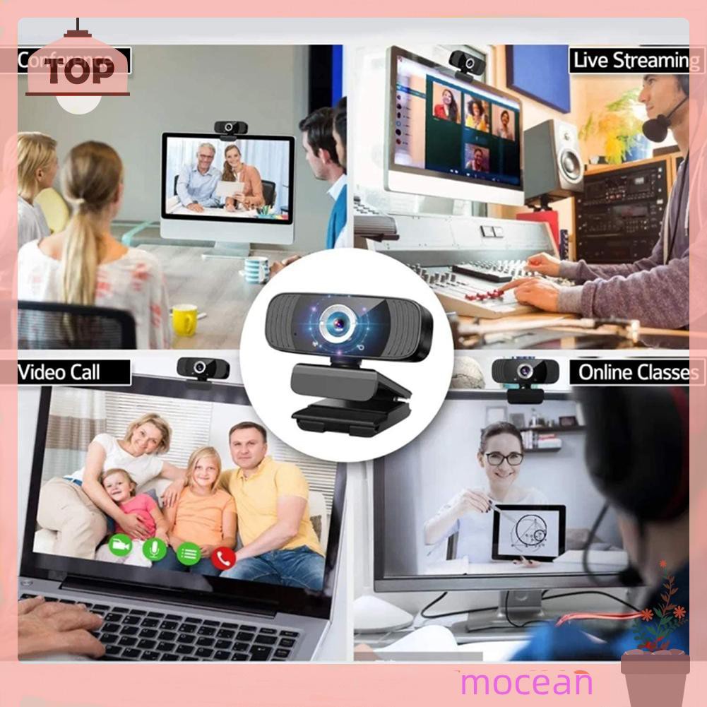 Mocean B3 Computer Web Camera HD Live Broadcast 1080P Drive Free Online Class Cam