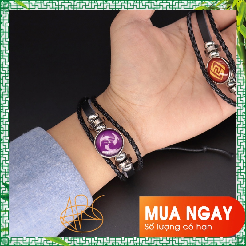 Vòng tay genshin impact nguyên tố vision nam nữ cực chất