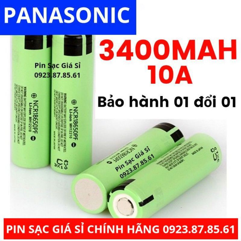 Pin 18650 Panasonic 3400mah MADE IN JAPAN