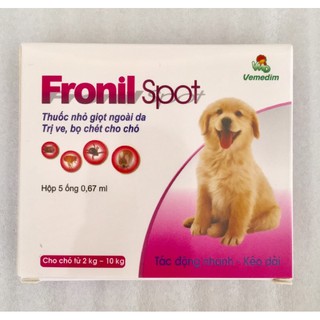 Fronil Spot Thuốc nhỏ gáy xử lý ve, bọ chét và rận trên chó thumbnail