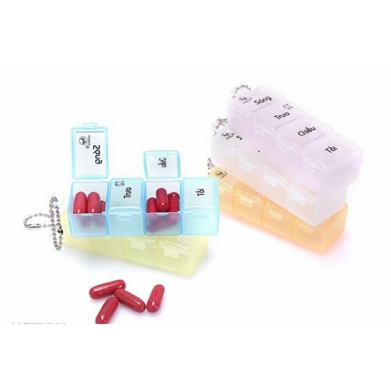 Hộp Đựng Thuốc Theo Ngày, Theo Tuần Tiện Lợi