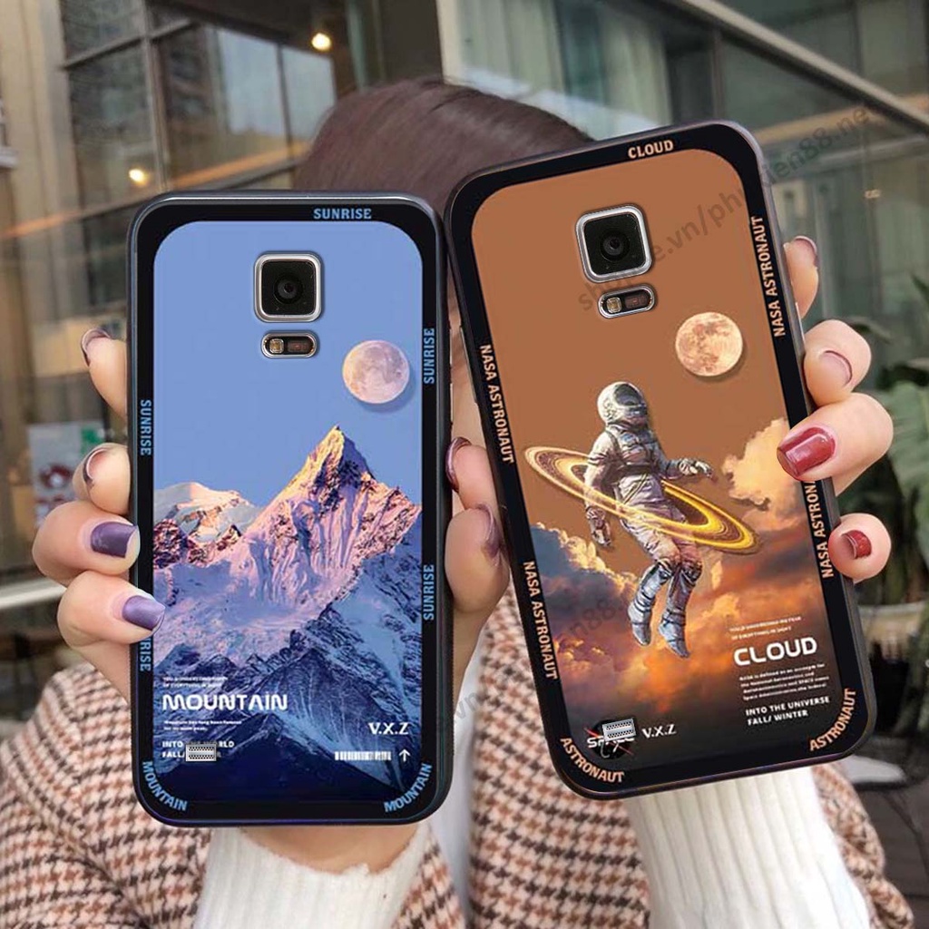 Ốp Samsung Note 4 / Note 5 hình vũ trụ, mountain, cloud phong cách cá tính